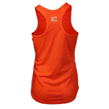 Tiebreak Tank Top Women - flame orange