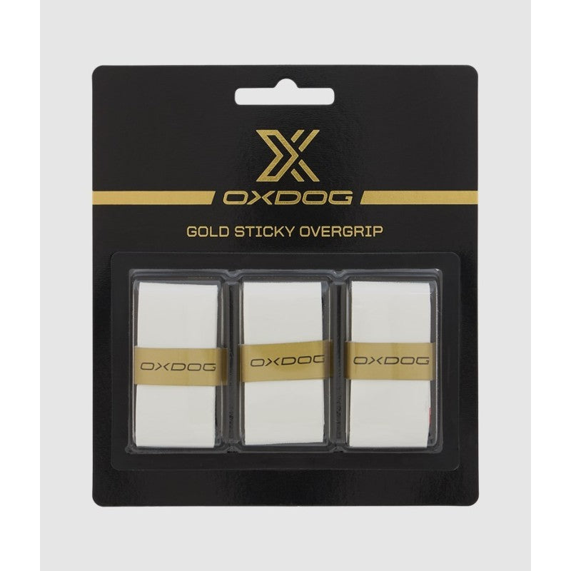 GOLD STICKY OVERGRIP 3 PACK