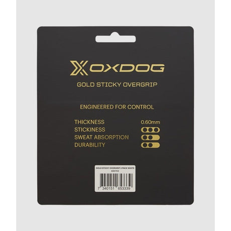 GOLD STICKY OVERGRIP 3 PACK