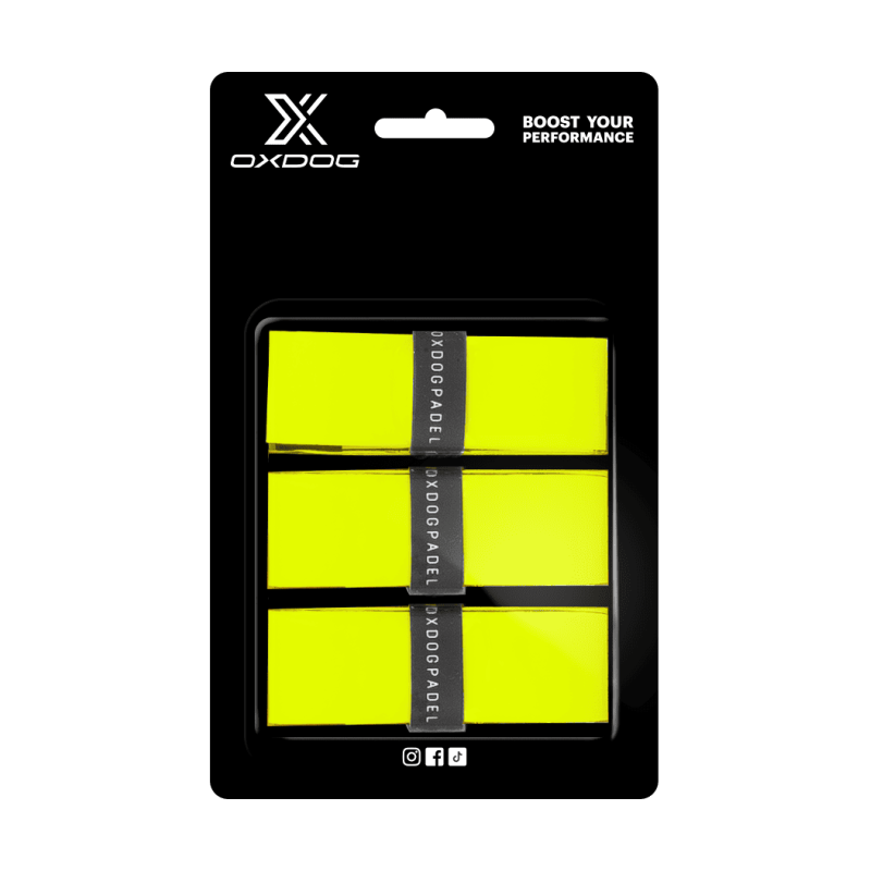 OPTI Overgrip 3 Pack yellow
