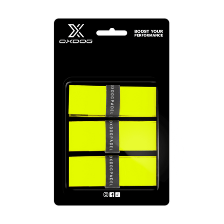 OPTI Overgrip 3 Pack yellow