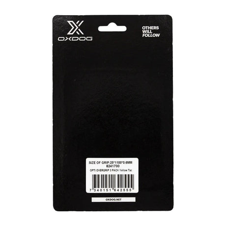 OPTI Overgrip 3 Pack yellow